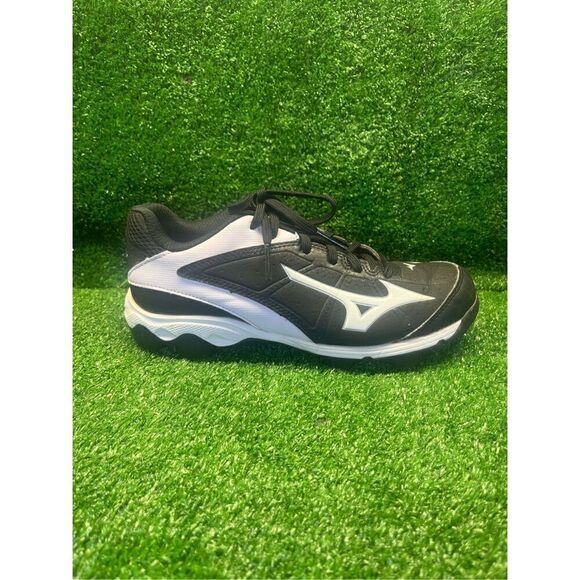 Mizuno Finch Franchise Womens Size 7 Black Running Baseball Cleats 320513 - Picture 1 of 10
